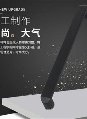 哑黑浴室卫生g间玻璃门拉手黑色淋浴房移门把手3O04不锈钢孔距440