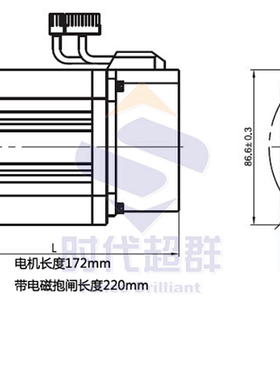 730W伺服电机套装交流220VAC3.5n.m伺服电机2000转90AEA07320-SC3