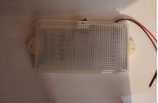长方形顶灯汽车阅读灯led车内灯照明室内后排车厢顶棚后备箱 老款