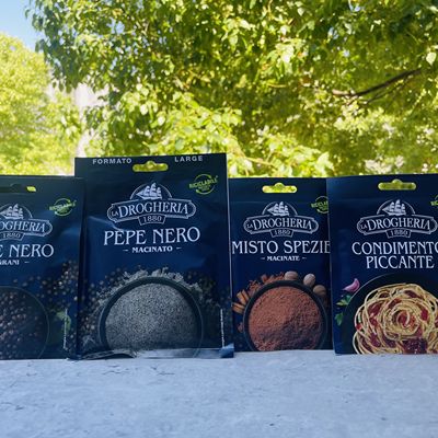 意大利进口蒂安调味粉袋装黑胡椒粉/辣味粉/热带香料/黑胡椒粒