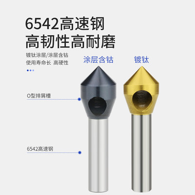 斜孔零刃倒角刀锥度螺丝