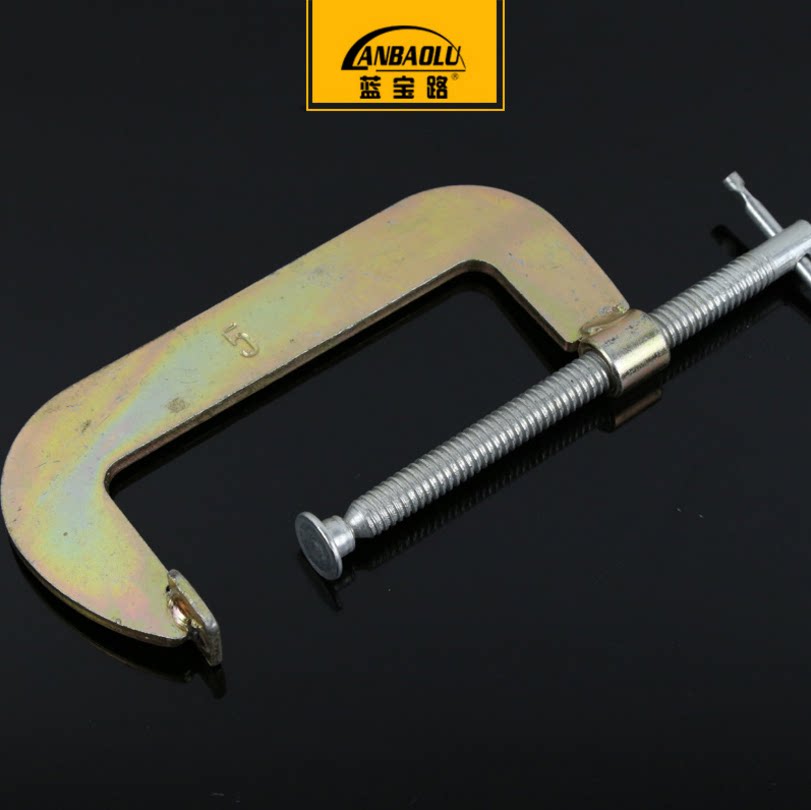 包邮钢管木工夹g夹2-12寸g字夹d型夹 木工夹工具固定夹具摇杆夹子