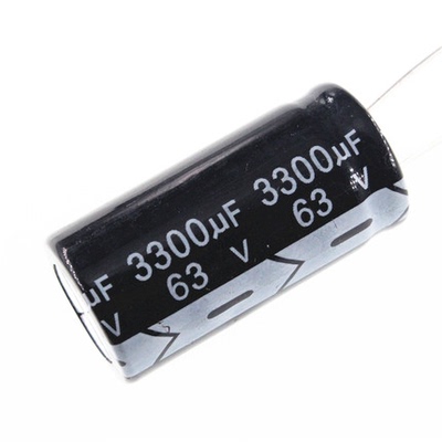 优质电解电容 63V3300UF 3300UF/63V 直插18*40mm 正品 直接拍下