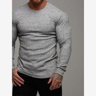 Men's long sleeve T-shirt shirt jacket 上衣T恤打底衫长袖男式