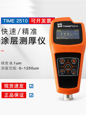 TIME2510北京时代涂镀层覆层油漆漆膜测厚仪TT210升级款