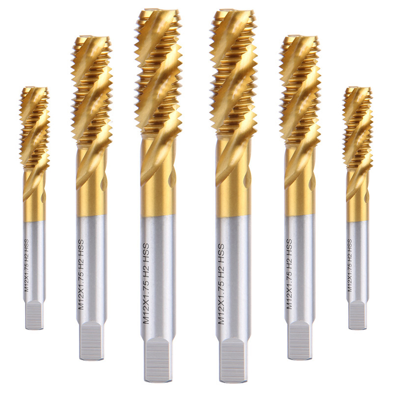 江苏镀钛螺旋丝锥机用丝攻M3M4M5M6M8M10M12M14M16*2*1.5*1.25*1