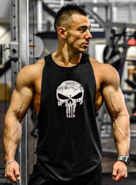 Men GYM TANK TOPS Sport Vest Outdoor Fitness Muscle Singlet