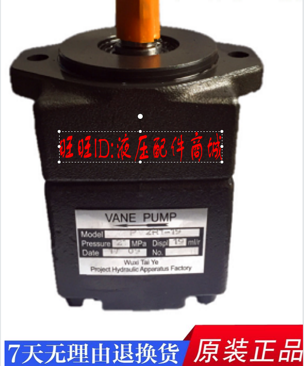 定量叶片泵法兰无锡泰业