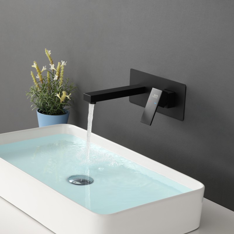 蜂虎鸟嵌入墙式哑光黑面