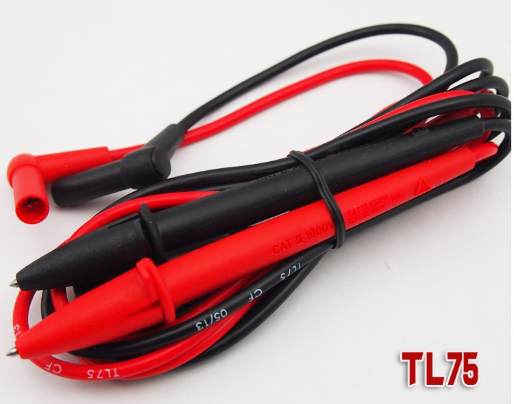 原装FLUKE表笔 万用表F17B+/F15B+表棒 TL75万用表表笔