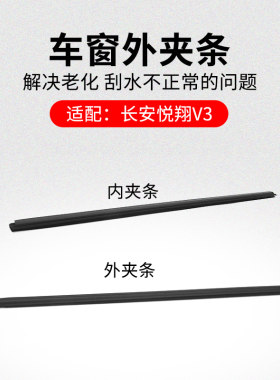 适用长安悦翔款车窗玻璃