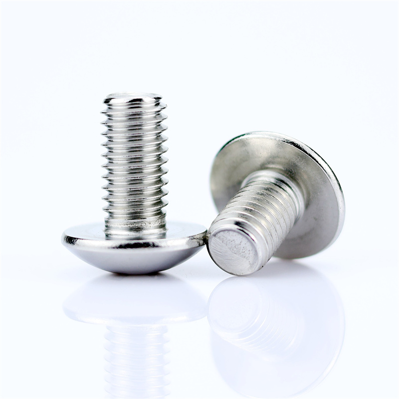 不锈钢大扁头螺丝十字槽