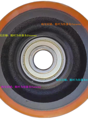 BT电动堆高机SPE125L平衡轮万向轮子  BT聚氨酯支撑轮 橡皮轮滚轮
