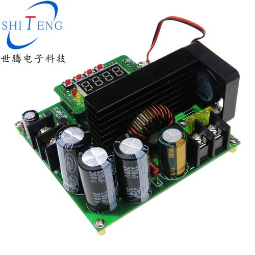 B900W数控直流稳压恒流电源可调升压模块电压电流表120V15A充电器
