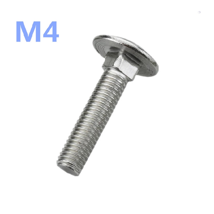 半圆头方颈螺栓马车丝桥