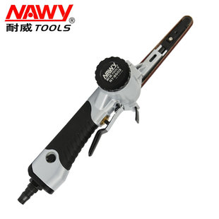 1厘米气动砂带机 台湾耐威20MM*520mm气动 打磨机 砂轮机 磨光机