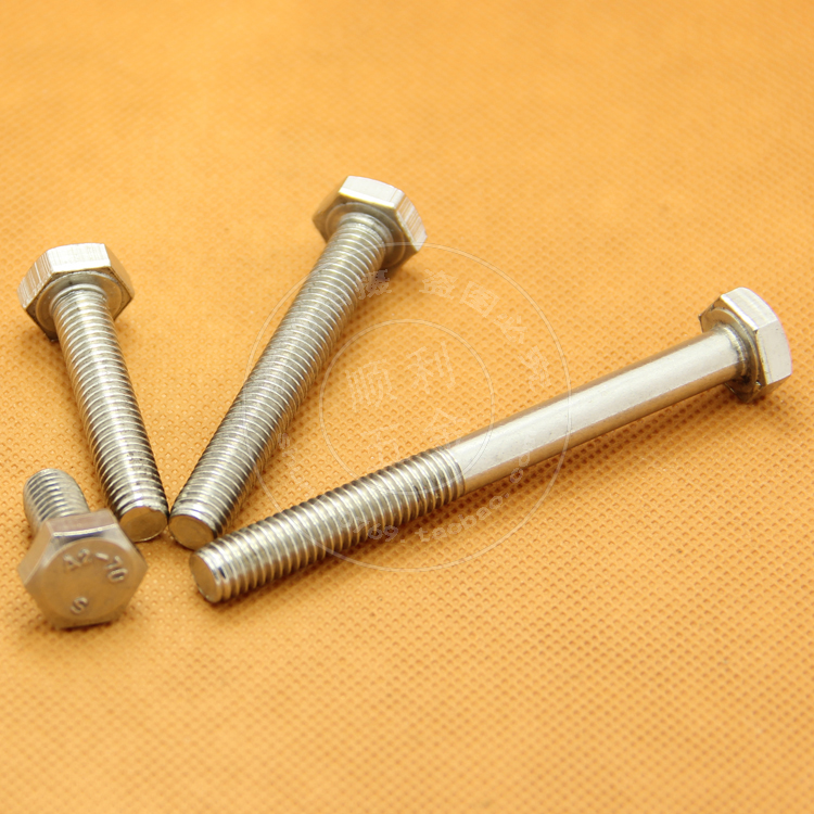 不锈钢外六角螺丝栓加长