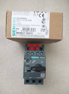 原装马达断路保护器 3RV6011-1KA15/1GA10/1JA15 现货