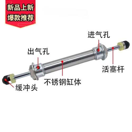 注塑机械上下双头缓冲气