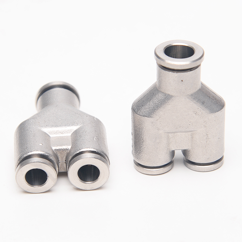气动接头不锈钢型三通管