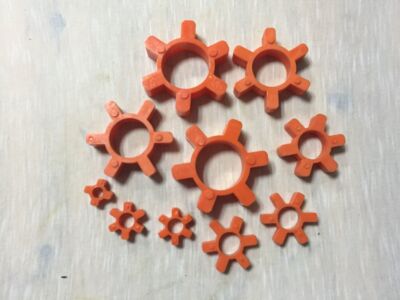 L型联轴器 梅花型L070 L075 L095 110  150 190内孔已好连轴器