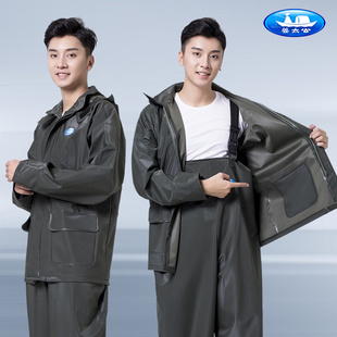 雨衣雨裤长款套装吊带裤防风防暴雨全身外卖骑手电动车雨衣