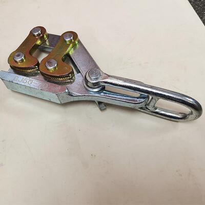 锻打双桃卡线器平行紧地