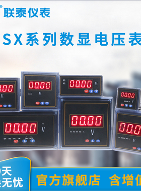 数显电压表交流电压表600V/500V/450V/SX48J-ACV单相可编程