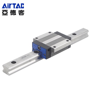 加长四方滑块线轨 亚德客直线导轨LSH15 HL高组装