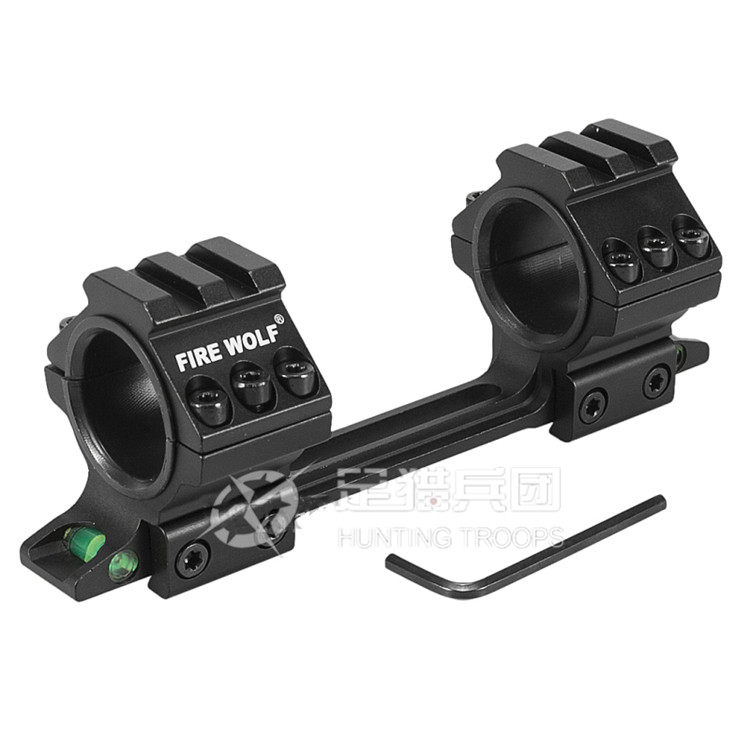 燕尾槽一体夹瞄准镜水平仪连体夹具11MM卡槽支架后延夹具20mm导轨