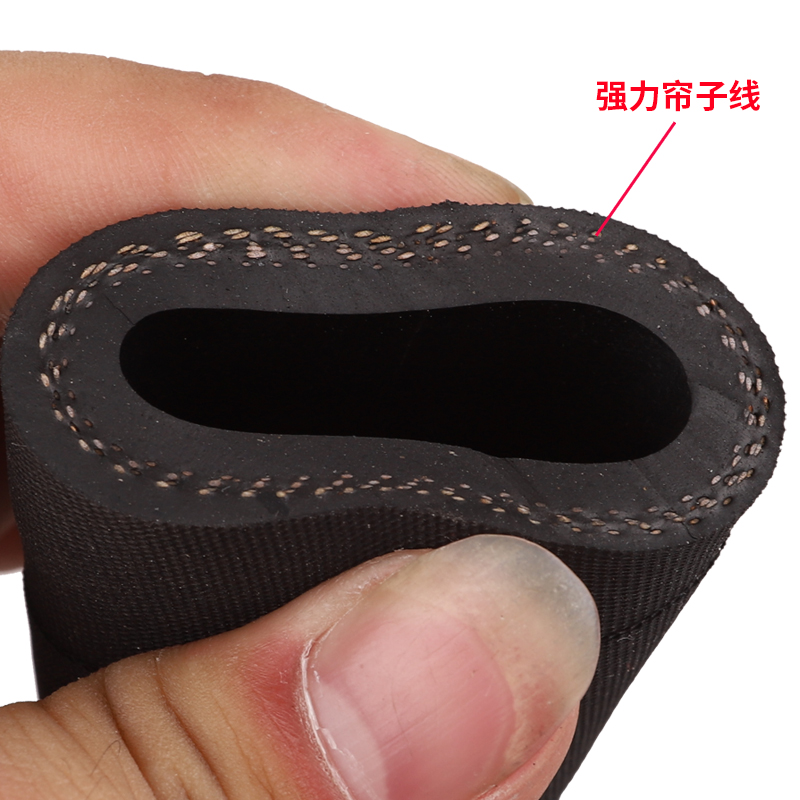 黑色夹布橡胶管软分寸家