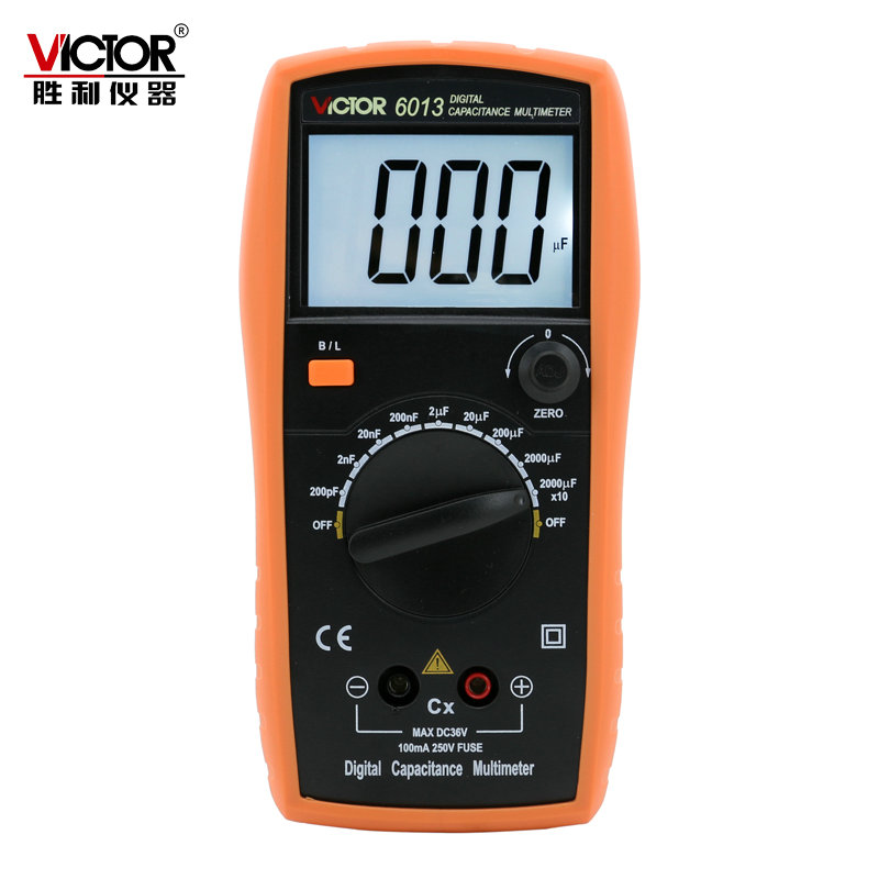 胜利正品高精度电容表数