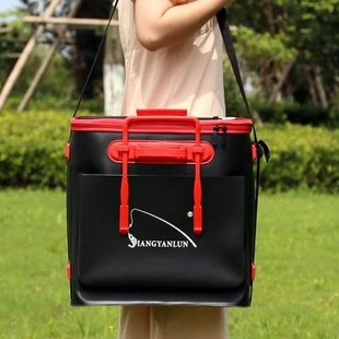 江言纶EVA小号大号双层鱼护包鱼护桶装鱼加厚折叠活鱼桶水桶水箱