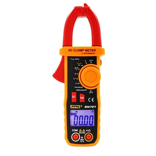防烧钳形万用数字表正品滨江BM725电流仪真有效727大电容10000UF