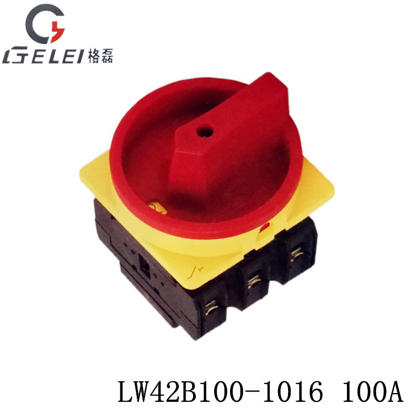 LW42B-100A/1016凸轮负荷断路开关 电源通断旋转负载断路
