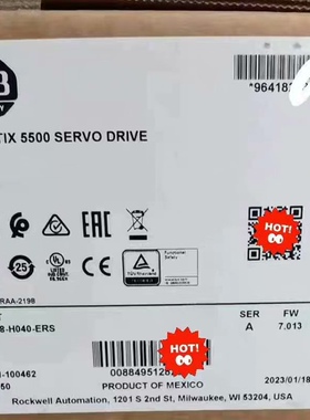 2198-H040-ERS,罗克韦尔伺服驱动器，原装正品【议价】