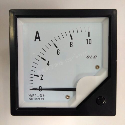 6L2-1A 2A 3A 5A 10A 500MA 300MA交流电流表AC 6L2-A 指针表头