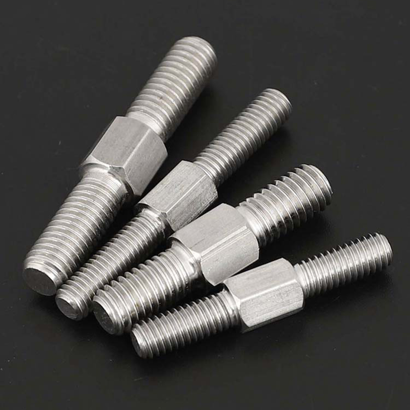 不锈钢正反牙转换双头螺