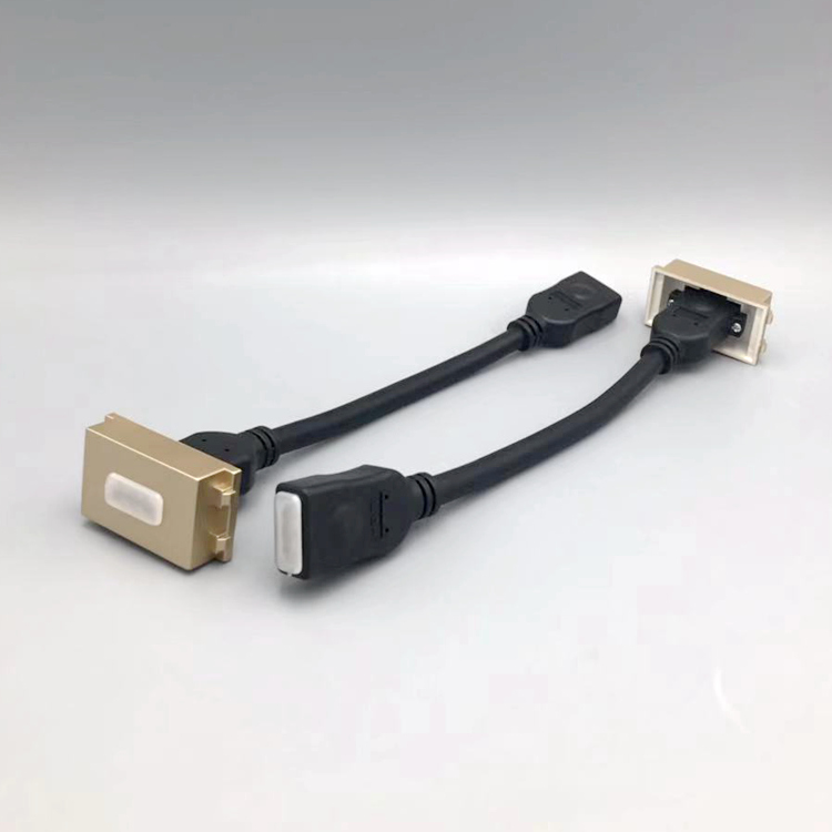 模块直插型带线延长墙壁