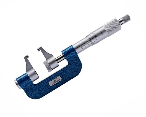 青海卡爪型外径千分尺 测量内台阶0-25mm0.01高精度分厘卡测微仪