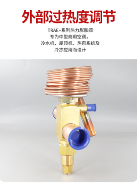 顺丰直发正品艾默生Emerson热力膨胀阀TRAE 20 30 40 50 60 70HCA