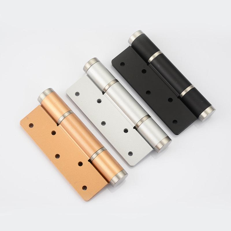 隐形门合页铝合金平开液压阻尼缓冲合页自动闭门器多功能5寸合叶