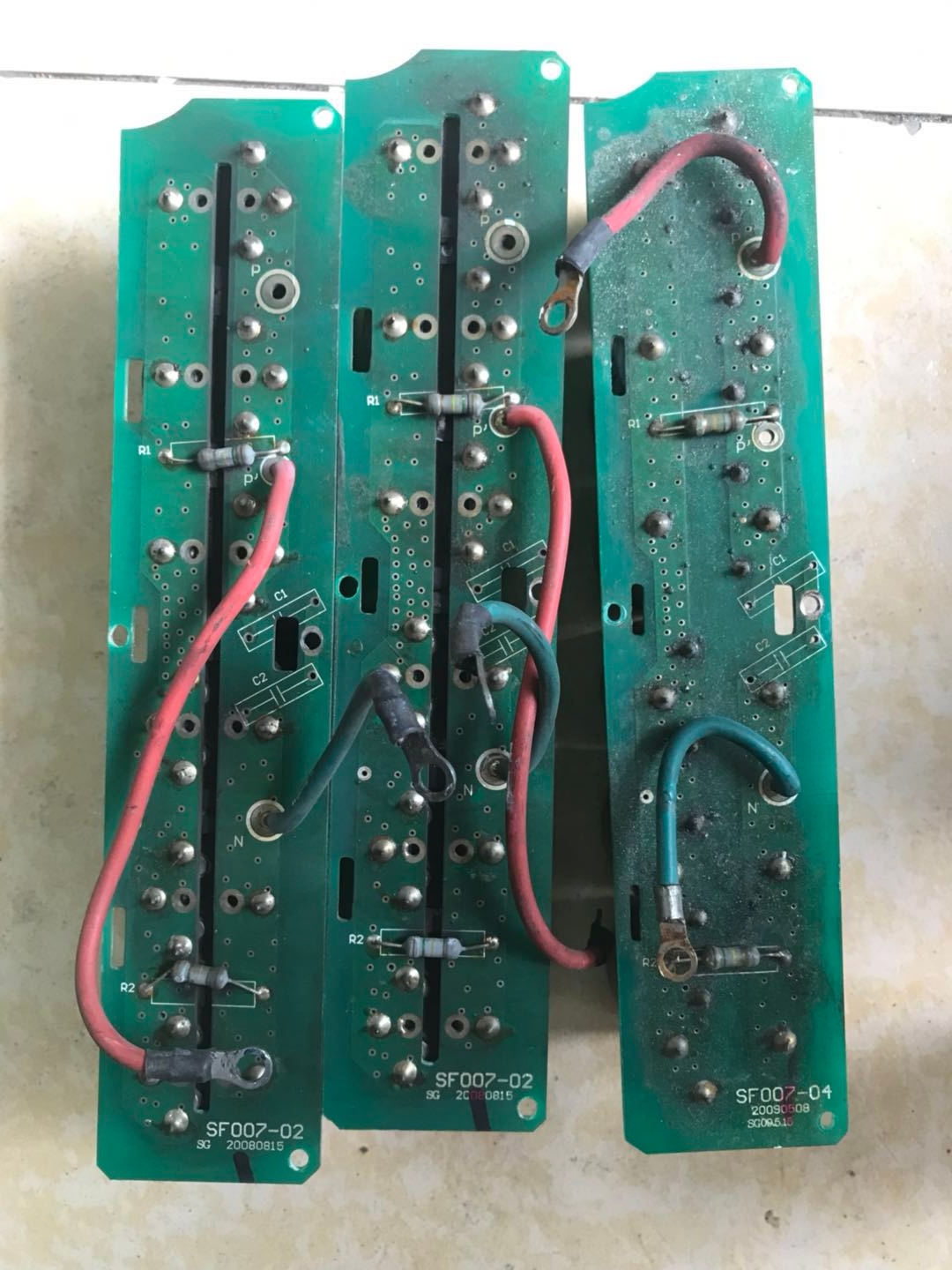 议价直拍不发：惠丰F1000 5.5KW电容板SF007-02