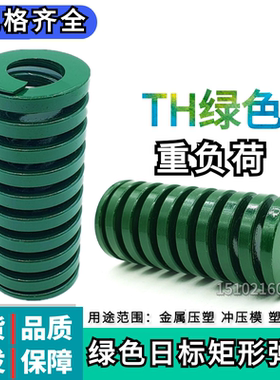 65Mn日标矩形绿色弹簧（TH）模具弹簧 总链接