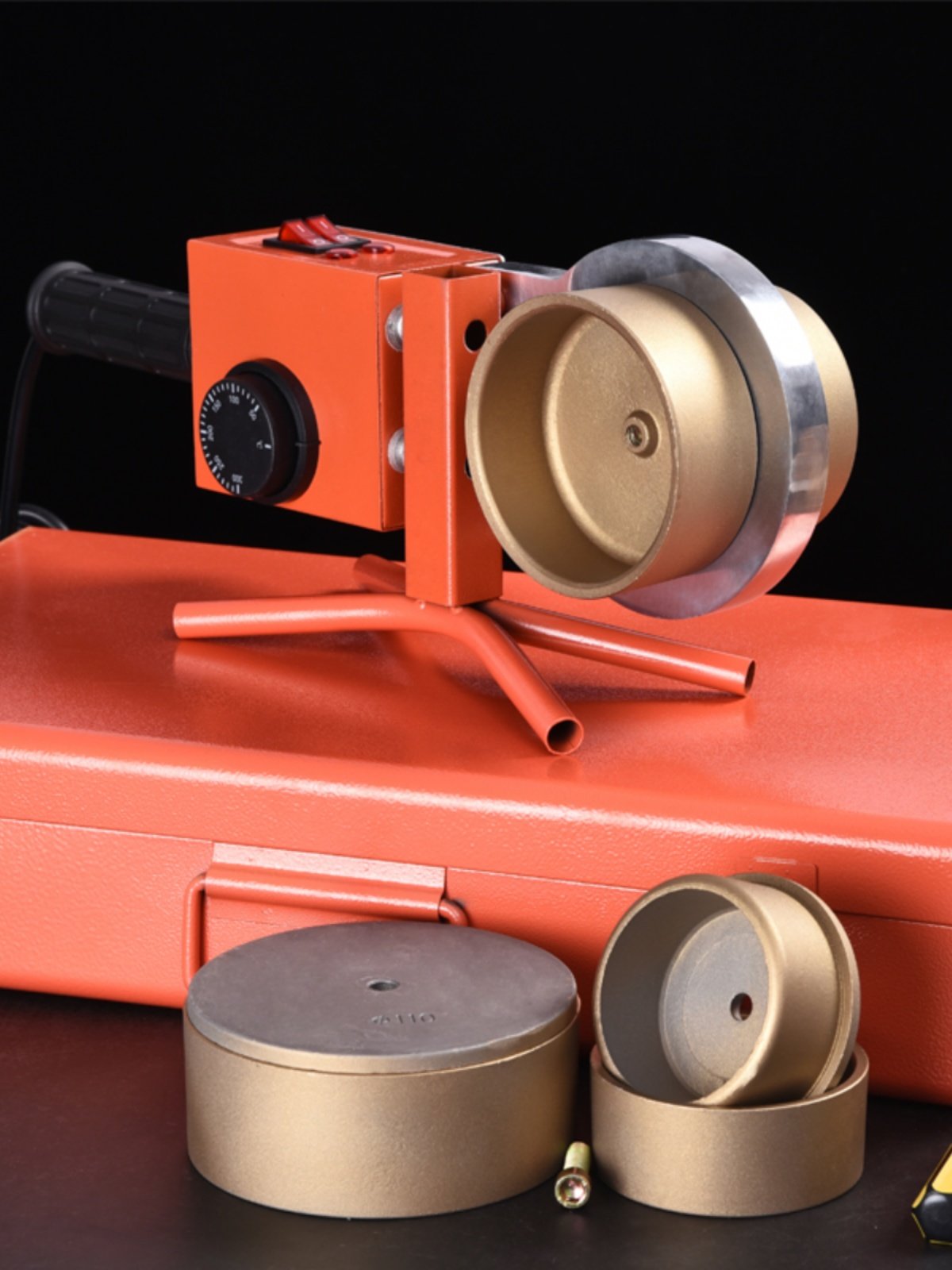 乾牛ppr水管热熔器pe热熔机热合枪融烫机大功率对焊接机热容器