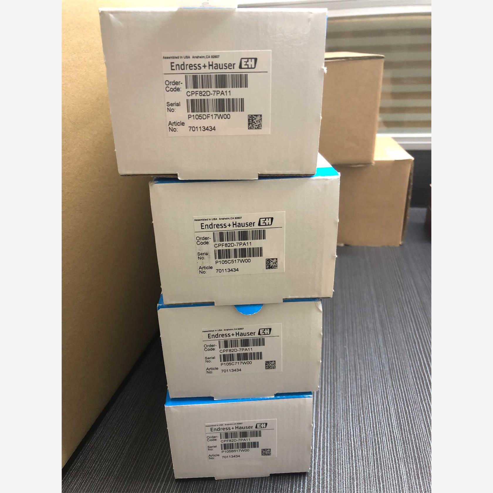 E+H 恩德豪斯全新库存现货CPF82D-7PA11 氧化还原电极正品现议价