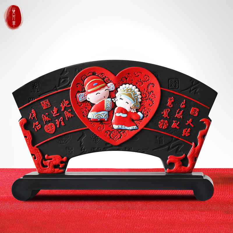 中式装饰摆件结婚礼物送