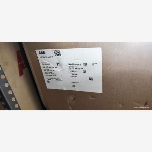ABB变频器ACS580-01-145A-4全新库存现货，质保一年可开13%增议价