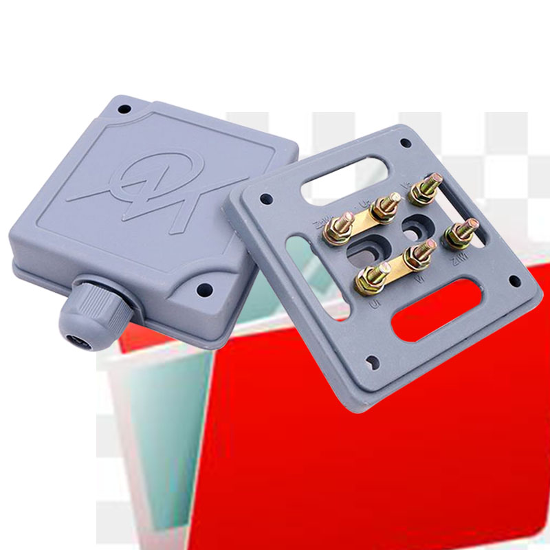 单相电机接线柱盒连体座