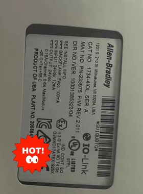 1734-4IOL AB 罗克韦尔 原装正品 173【议价】